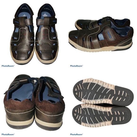 Yuyin Lykan Boys Leather Sneaker/Sandals Size Eur 21.5 US 5.5-6 - Picture 2 of 4